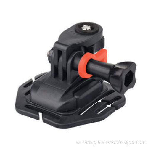 Helmet mount for Gopro, sports cameras